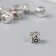 Busina for creativity Metal "camera" silver 0.8x0.7cm