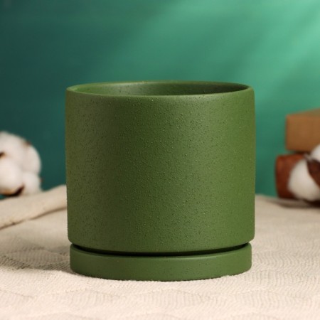 Pot "Mina" Green, 11x11x10cm