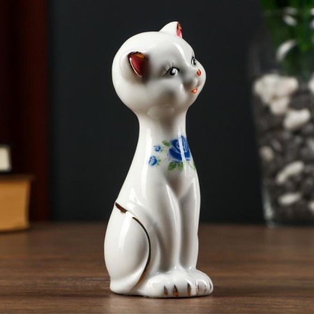 Souvenir ceramics "Pussy" (set 2 pcs) 13x4 cm-3