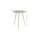 Brown table "Bex 550", 450 × 450 × 550 mm, color cream