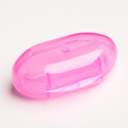 The teether is a children's massager in a container, 3 in 1, per finger, silicone from 3 months.-6