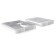 Subject notebook, 48 sheets, ruler, Russian Erichkrause "Chubrik", plastic cover silk-screen covers, Blok Offset 100%, information block