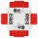 Box for confectionery with PVC lid "Favorite holiday", 12 x 6 x 11.5 cm, New Year