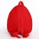 Baby backpack for the boy "Dino-dirug", 23x20.5 cm cm, lightning department, red color