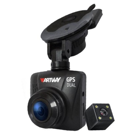 DVR ARTWAY AV-398 GPS Dual, two cameras, 2 ", review 170 °, 1920x1080-1