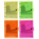 A notebook on the rings A5, 80 sheets in the Erichkrause "Neon", a plastic cover on the button, an offset unit, whiteness is 100%, mix