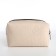 Lightning cosmetic bag, beige color