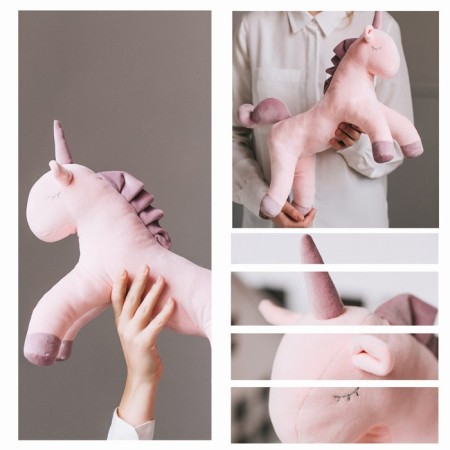 Sewing kit. Soft toy "Plush Unicorn of the Uni", 29 cm-4