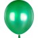 Latex ball 12 ", metallic, 100 pcs., Dark green