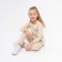Kids (jumper, trousers) minku, beige color, height 110 cm