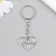 Trick Metal "Heart - Rhythm" silver 3x2.4 cm
