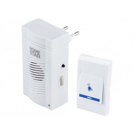 Homestar HS-0115 call, wireless, 8.6 MW, 32 melodies, 80-90db, r = 100m, white