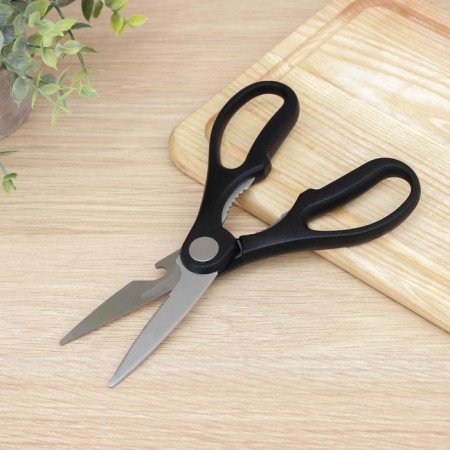 A set of kitchenenies Bobssen, 4 items: knives 12.5 cm, 20.5 cm, scissors, metal vegetable vegetables-3