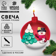 New Year's candle with your own hands 