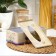 Lavender napkin stand, 21.5 × 12 × 7.2 cm