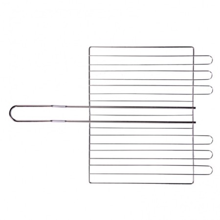 Grill grill, 260x320x65 mm, volumetric, chrome-2