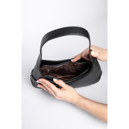 Women's bag with lightning, black color-5