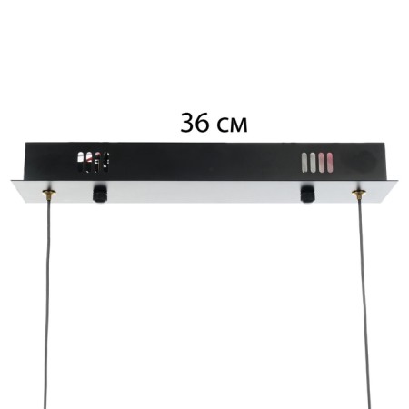 Lamp with DDD "Ricardo" 10XLED 40W black and gold 88x16x20-120 cm-7