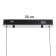 Lamp with DDD "Ricardo" 10XLED 40W black and gold 88x16x20-120 cm