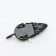 Barrow mouse, 12 cm, black