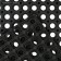 Muddy mud -bearded rug, 100 × 150 × 1.6 cm, black color