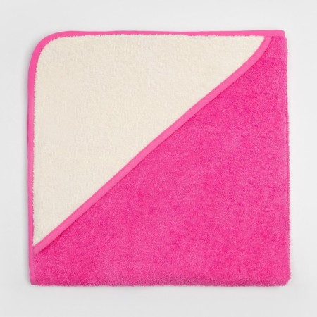 Toward Tensor Corner I, 75x75 cm, milk/pink color, 100% cotton, 360 g/m2-8
