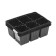Cassette for seedlings, 6 cells of 120 ml, set of 5 pcs., Black