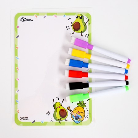 Set for creativity "tablet for drawing. Fruits"-3