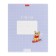 Notebook 12 sheets, in a cage, "Funny Corgi", cover coated cardboard, offset unit, mix