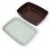 The tray is large with the Atlantis “Standard” net, 42 x 31 x 10 cm, chocolate