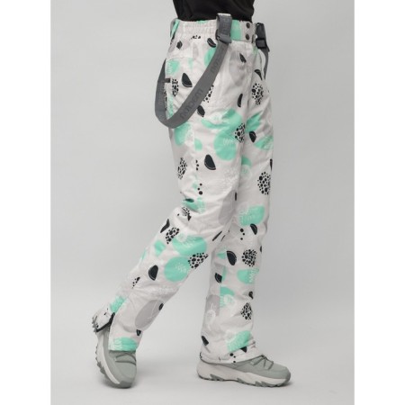 Ski suit female, size 44, gray color-18