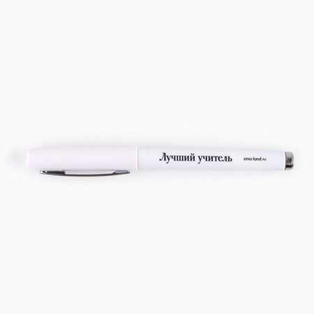 Gel pen with a cap "best teacher", plastic, blue paste 0.7 mm-2
