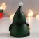 Souvenir Polystone "Grandfather Frost in a black caftan with a candy/bag" mix 10x6x5 cm