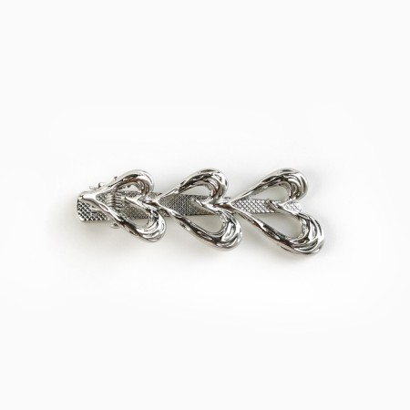 Hair hairpin Magic silver, 5.5 x 2 cm-1