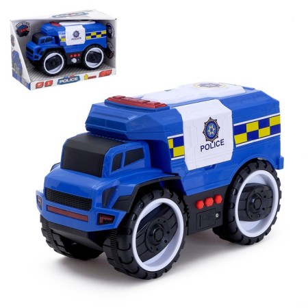 Inertial “Police” machine, light and sound effects