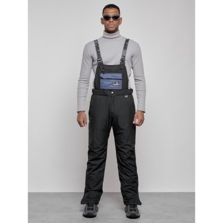 Semi -combinezone ski insulated male winter, size 56, black color