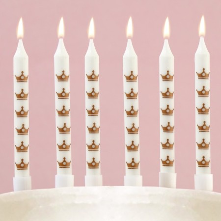 Candles for the cake "Happy Birthday", 6 pcs., 9 x 15 cm.-5
