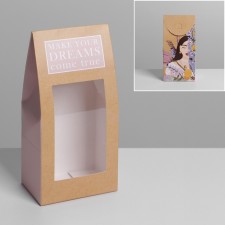 Confectionery box, packaging, Make Your Dreams, 9 x 19 x 6 cm