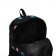 A backpack with a zipper, 3 outer pockets, black color