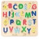 Sorter wooden developmental English alphabet EWA