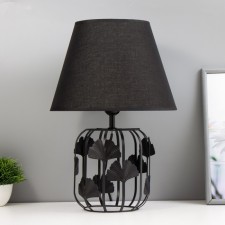Azaria table lamp E27 40W Black 27x27x42 cm Risalux