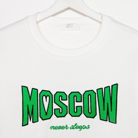 Women's costume (jumper and trousers) Mist Moscow, p. 44-46, milk-10