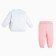 Set: jumper and pants crumb I "Princess", height 68-74 cm, color gray/pink