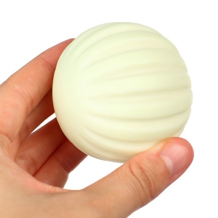 Developing tactile ball "Bunny on a ball", New Year's gift packaging, 1 pc.-3