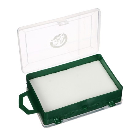 Box with insolon, for spinners and mormyshki, bilateral, 11+1 departments, 11.5 x 8.5 x 3.5 cm-4