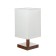 Board Lamp "Karot" E27 40W brown 13x13x28 cm Risalux