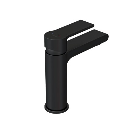Cersanit Brasko Black A63107 shell mixer, drain set, black-4
