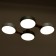 Piartti chandelier 4LED 96W 3000-6000K blue green 65x48x5 cm Bayerlux