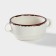 Porcelain broth antica perla, 300 ml, d = 11.5 cm, white color