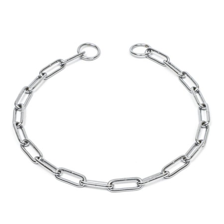 Collar - Metal, welded chain, 70 cm, wire thickness 4 mm-1